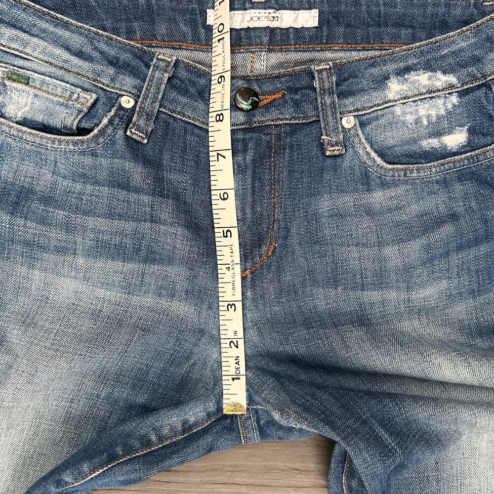 Joe's Jeans Muse Jule Wash Flare Bootcut Jeans 27 High Rise Distressed Y2K - Picture 6 of 9